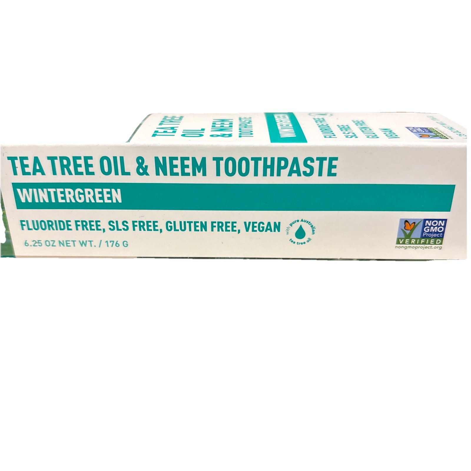 Desert Essence Tea Tree Oil & Neem Toothpaste - Wintergreen 6.25 oz Paste