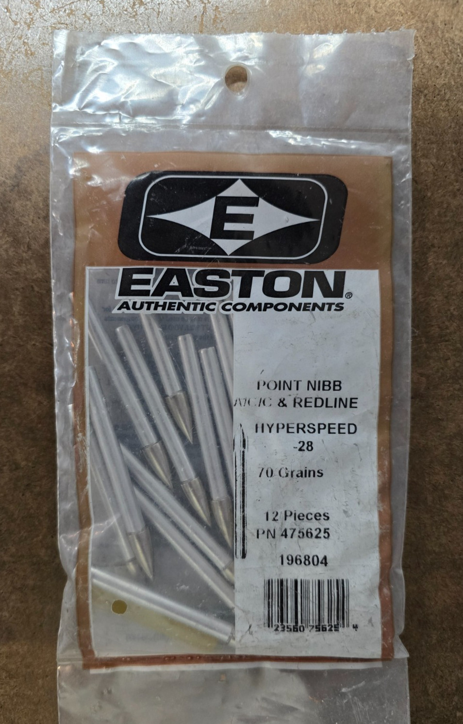 Easton Point Nibb A/C/C & Redline Hyperspeed -28 70 Grain PN: 475625