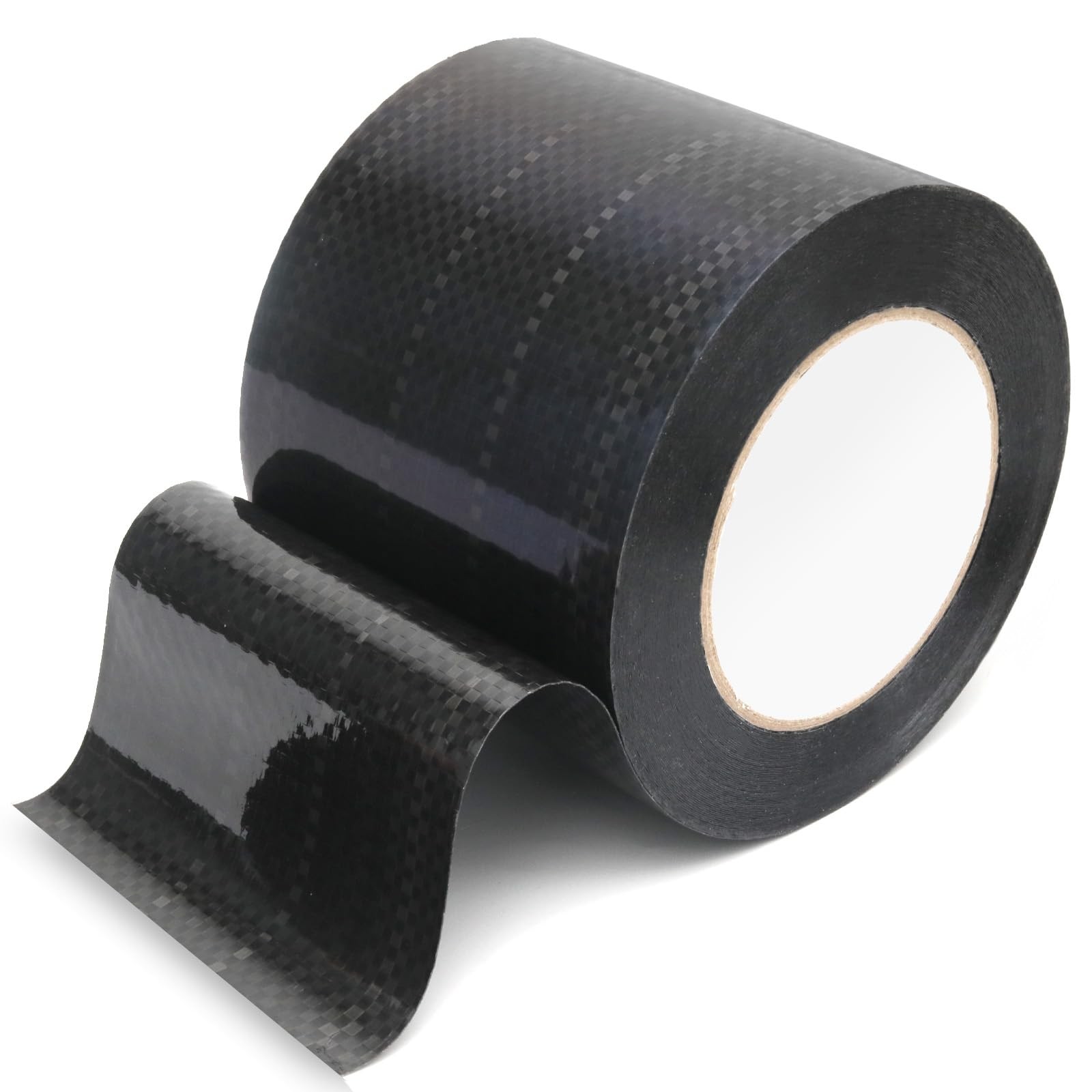 RV Underbelly Tape, 4 Inch x 65 Ft, Waterproof, Mobile Home, Tear Repair, Black