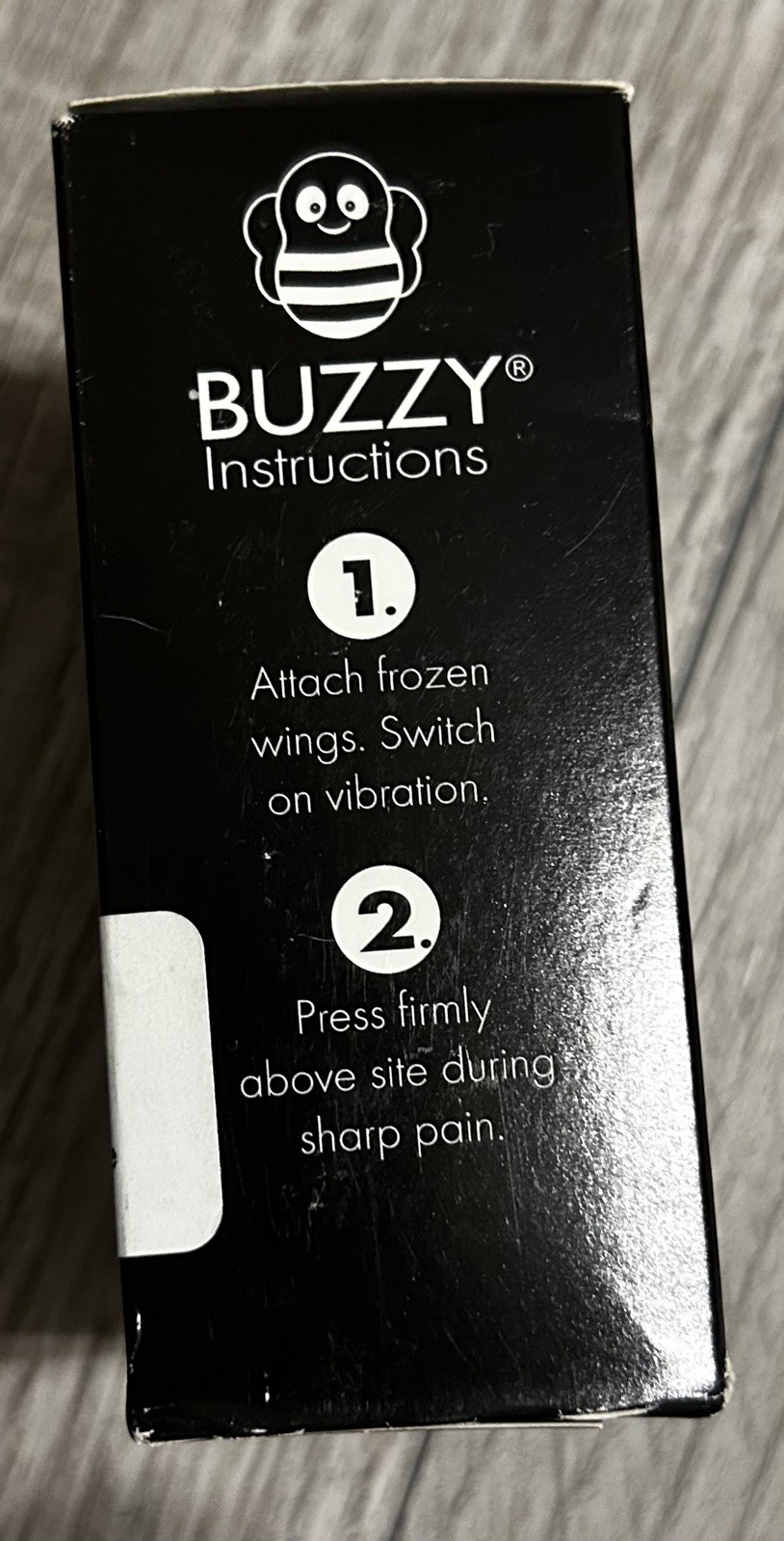 Buzzy Personal X-Large Vibrating Ice Pack Personal Needle Pain Relief FAST SHIP