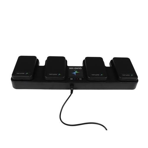 Airturn QUAD 500 Four switch Pedal Wireless Controller Page turner with...