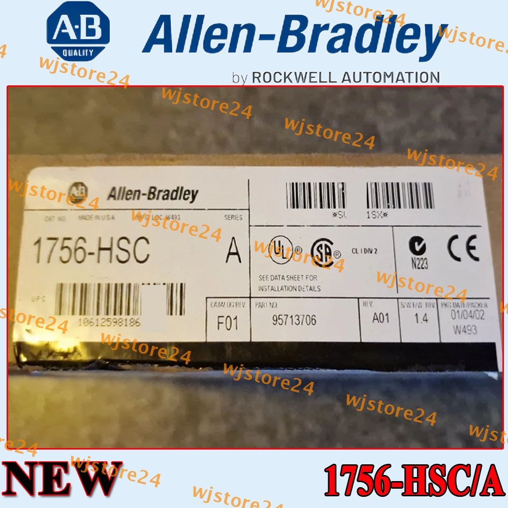 BRAND NEW PLC-AB 1756-HSC SER A CONTROLLOGIX HIGH SPEED COUNTER MODULE