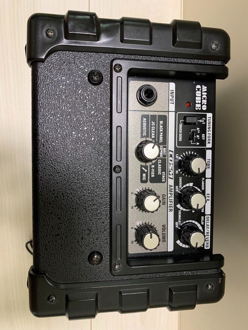 ROLAND MICRO CUBE Guitar Amplifier Black Used