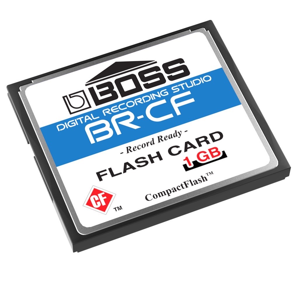 Boss BR-CF 1GB CompactFlash Card Compatible with BR-600, BR-864, BR-900CD