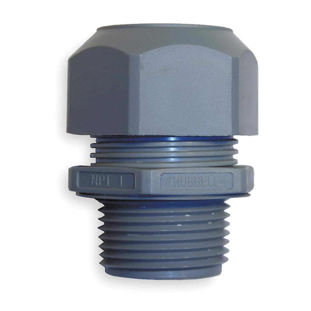 HUBBELL WIRING DEVICE-KELLEMS SECP13GA Connector,Nylon 2DPF2