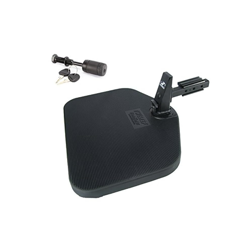 Adjustable Hitch Mount Pet Step, Provides Safe & Easy Entry/Exit for Pets
