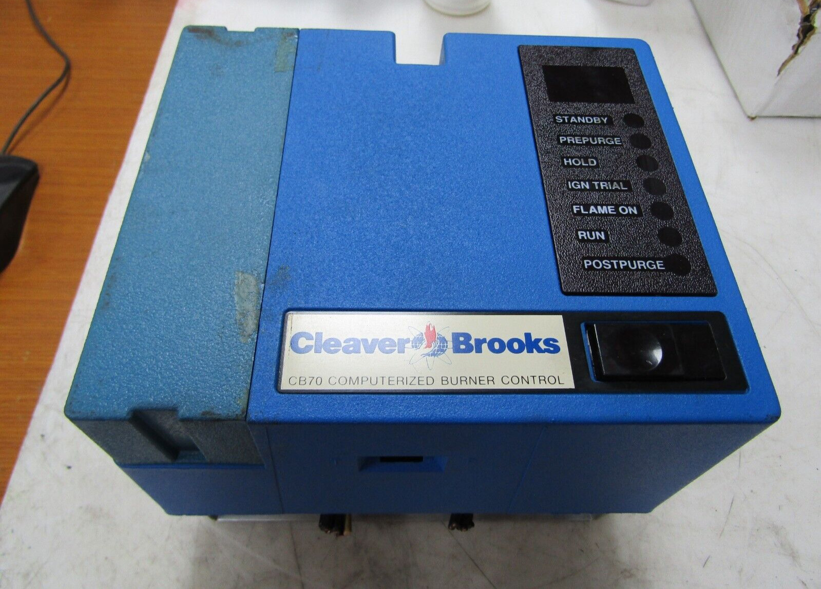 💥CLEAVER BROOKS CB70 COMPUTERIZED BURNER CONTROL W/ INFRARED AMPLIFIER