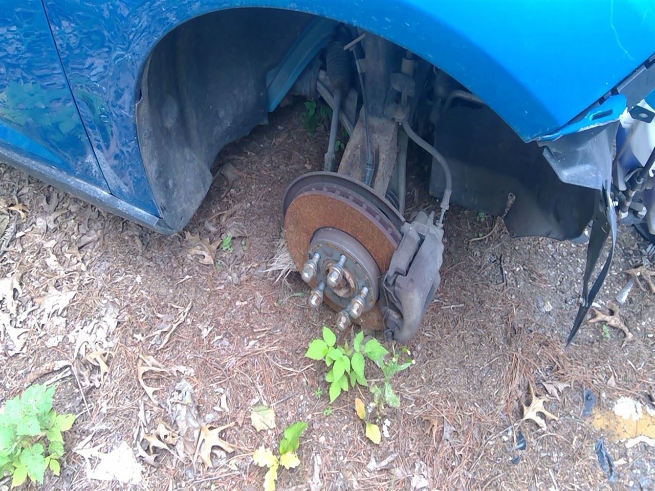 Passenger Front Spindle Knuckle ABS Electric EV Fits 12-18 Focus 3754165