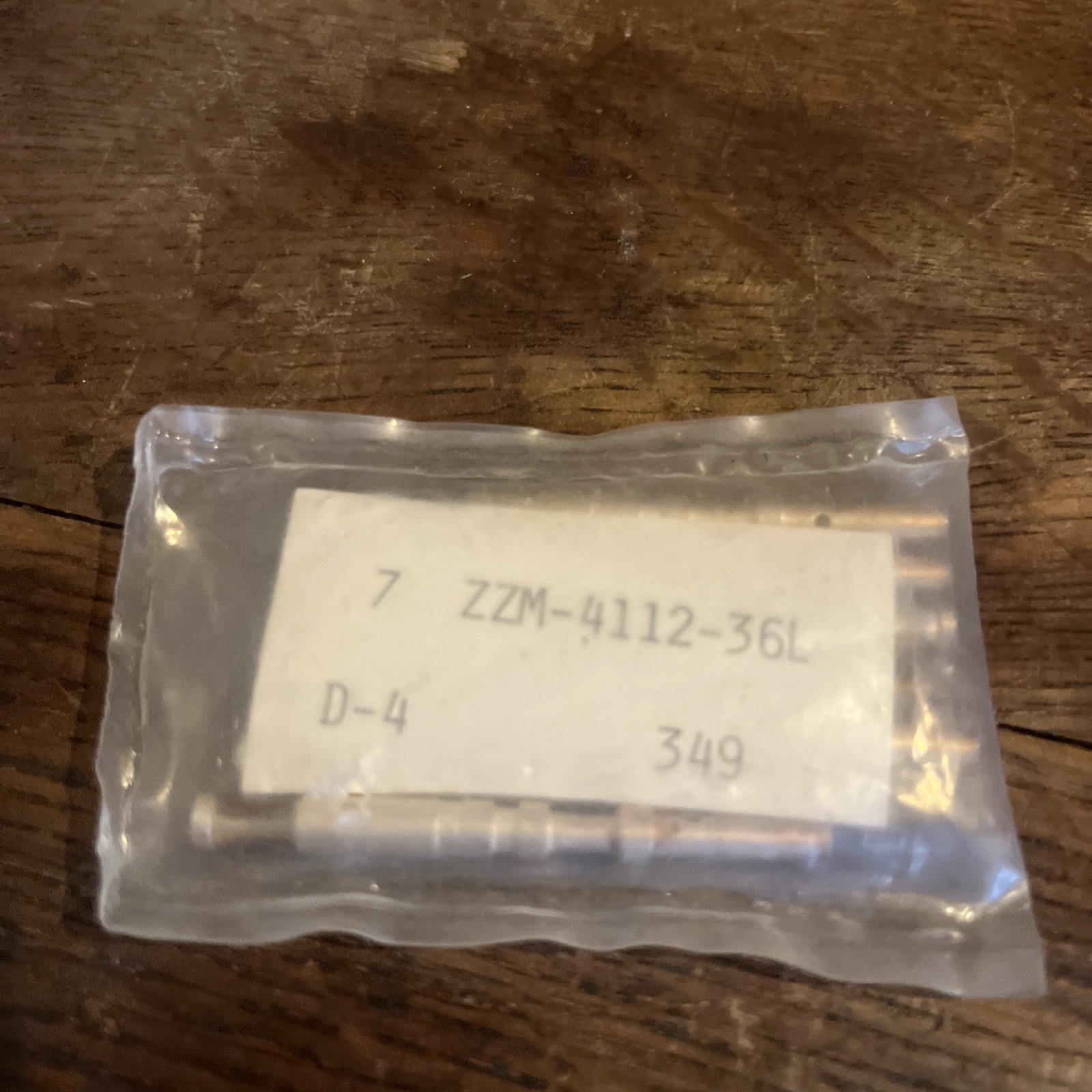 7 NOS AMPHENOL ZZM-4112-36L / ZZM411236L Pins