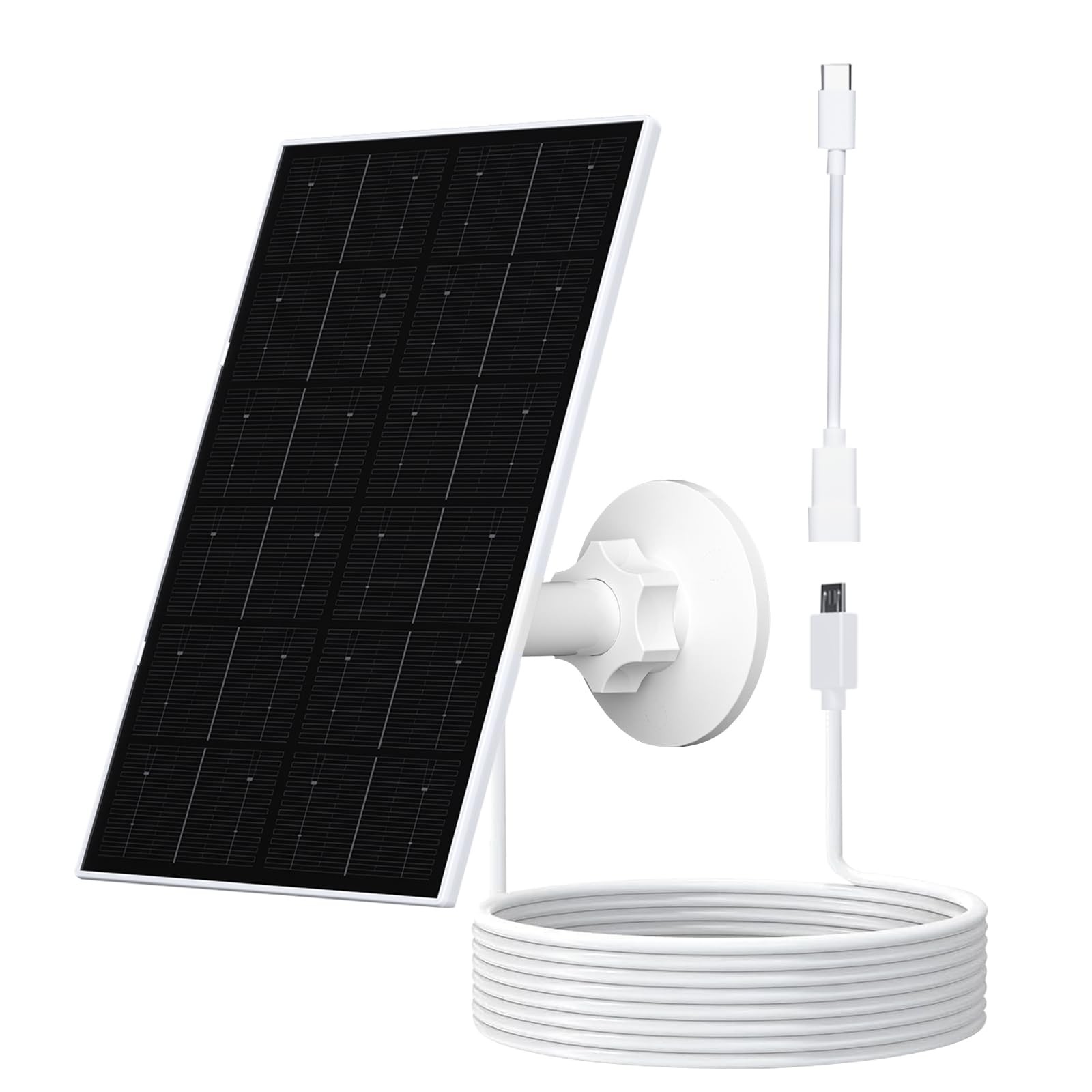 Zivif USB Solar Panel for Security Camera, 4W Charger 1 Pack