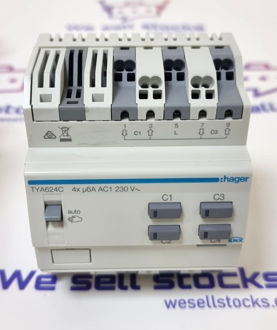 Hager TYA624C Shutter Actuator 6A 230V
