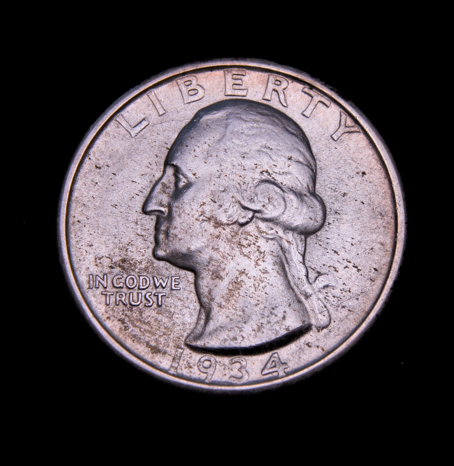 1934 Washington Quarter BU