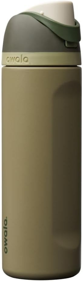 Owala FreeSip Insulated Stainless Steel Water Bottle with Straw, BPA-Free Sports