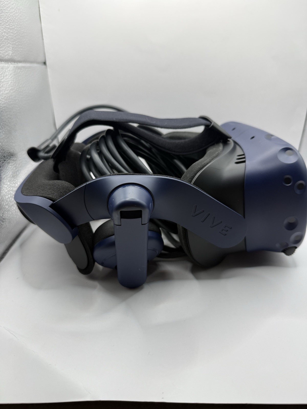 HTC Vive Pro Eye With Link Box And Cords Eye Tracking Headset - Tested Working