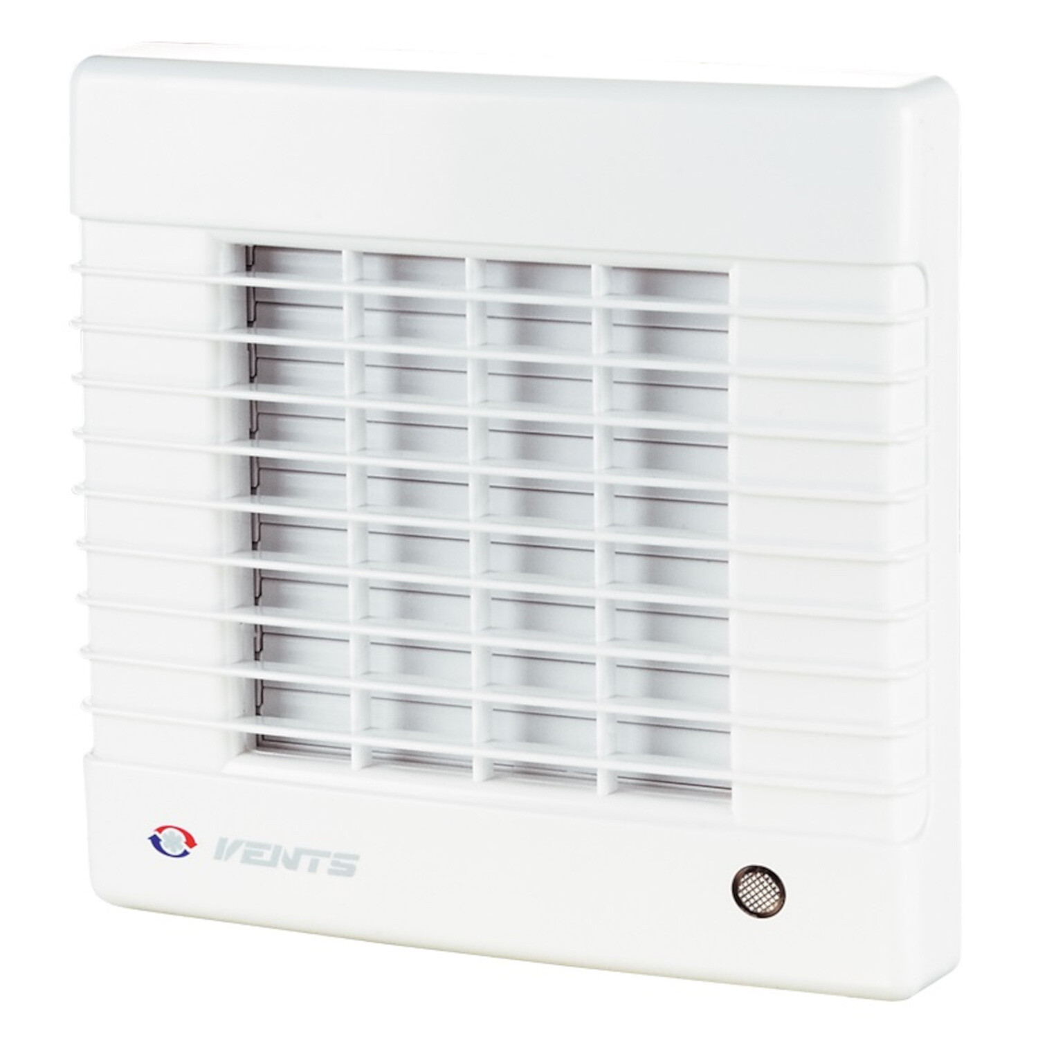 VENTS Wall Exhaust Fan Pull Chain 150 mm Bathroom Ventilator White Matt