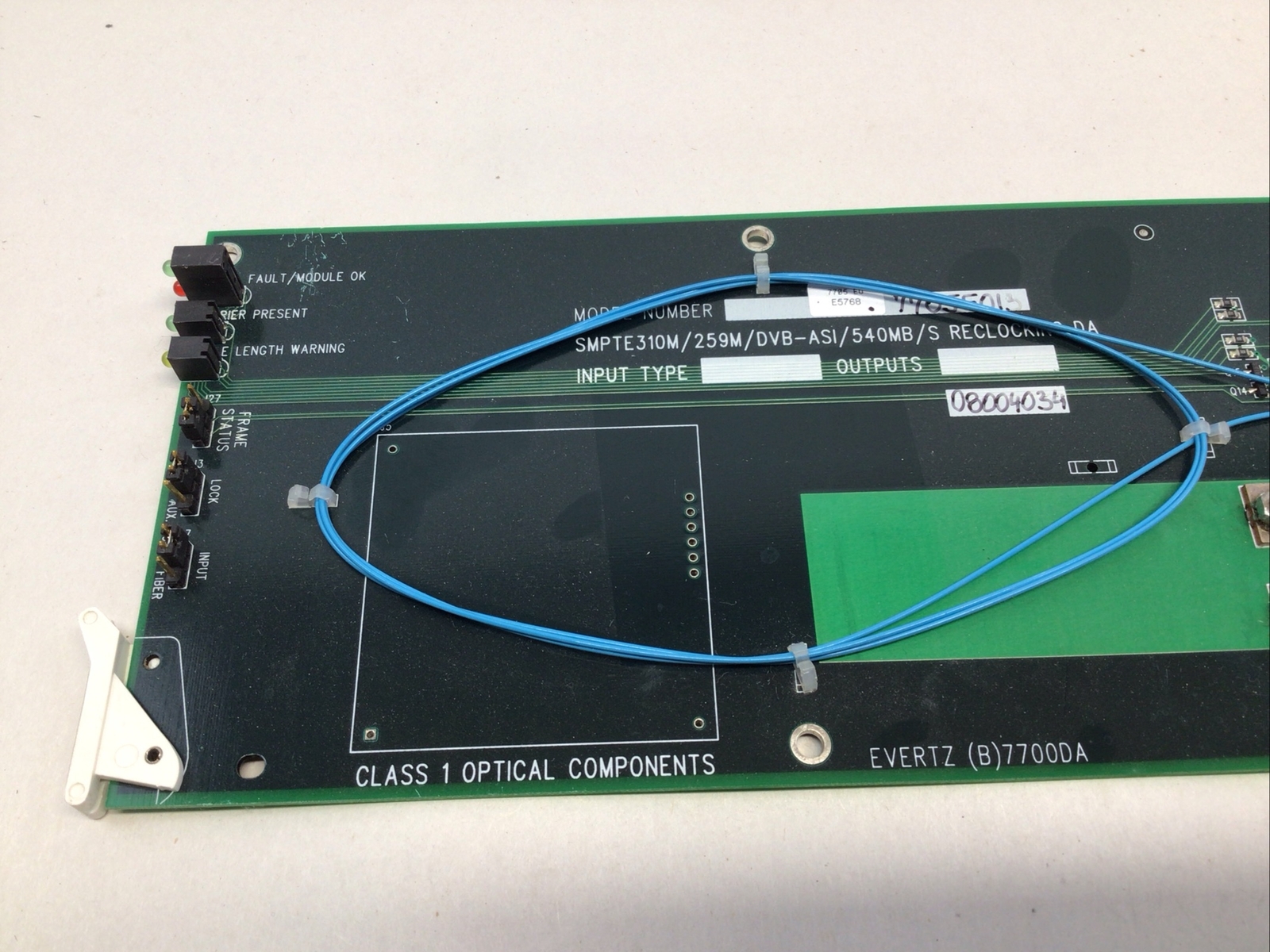 Evertz Microsystems LTD Fiber Card 7705EO13