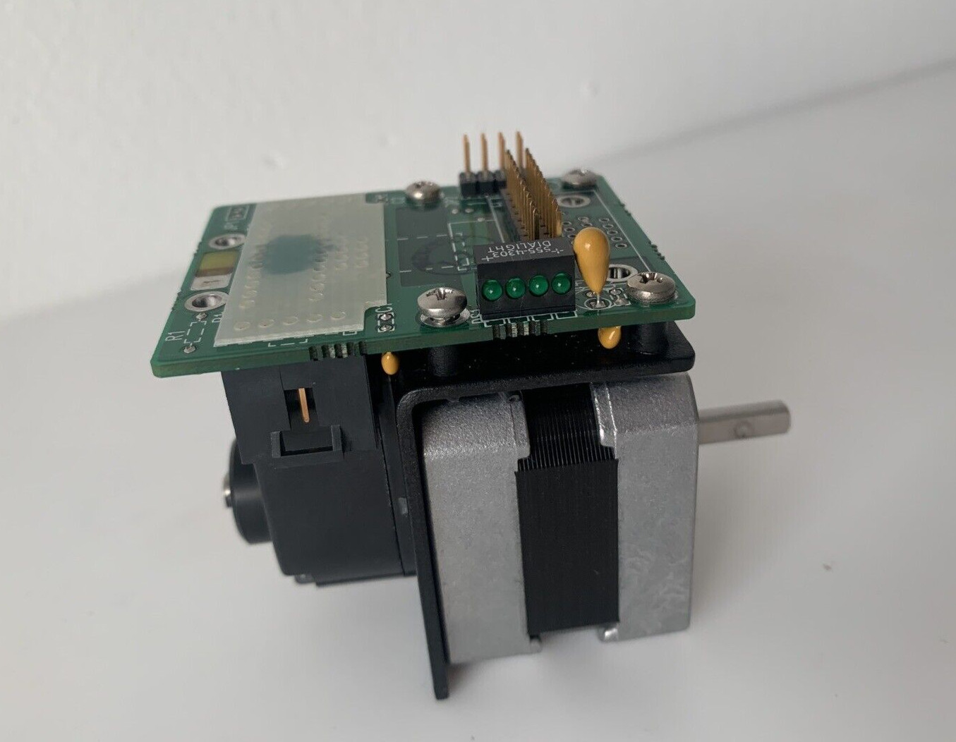 BROADCOM HEDS-5505 H06 Encoder + NEMA 17 Stepper Motor + Circuit Board