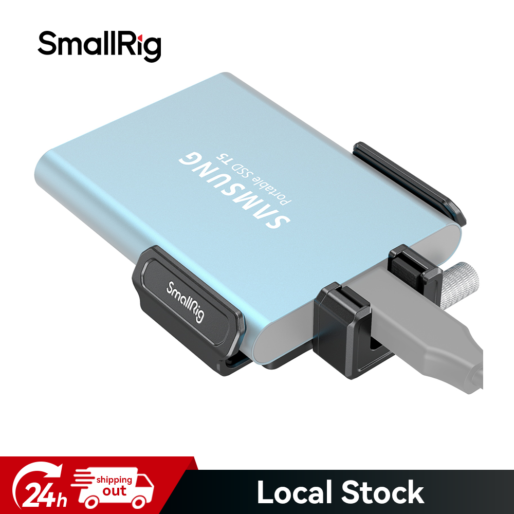 SmallRig SSD Mount Bracket SSD Holder for Samsung T5/T7 SSD 3272