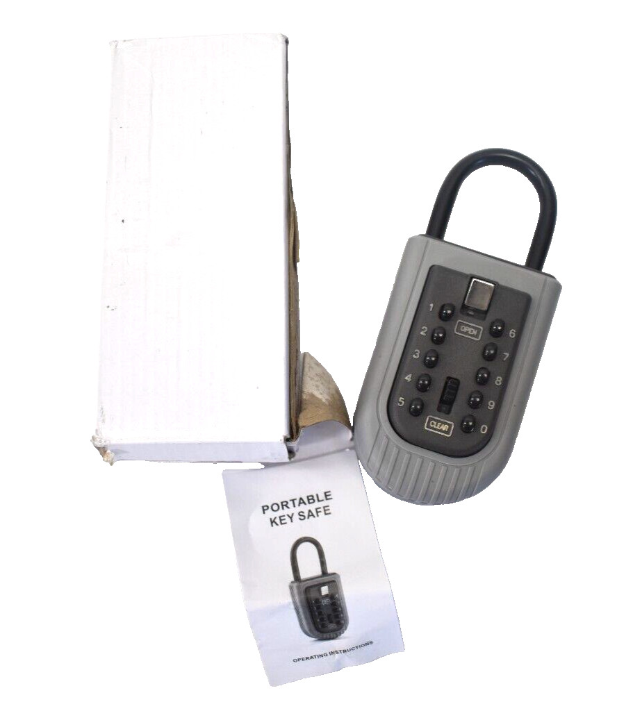 CCYX Portable Key Lock w 1000 Personalized Codes Strength Rust Resistance