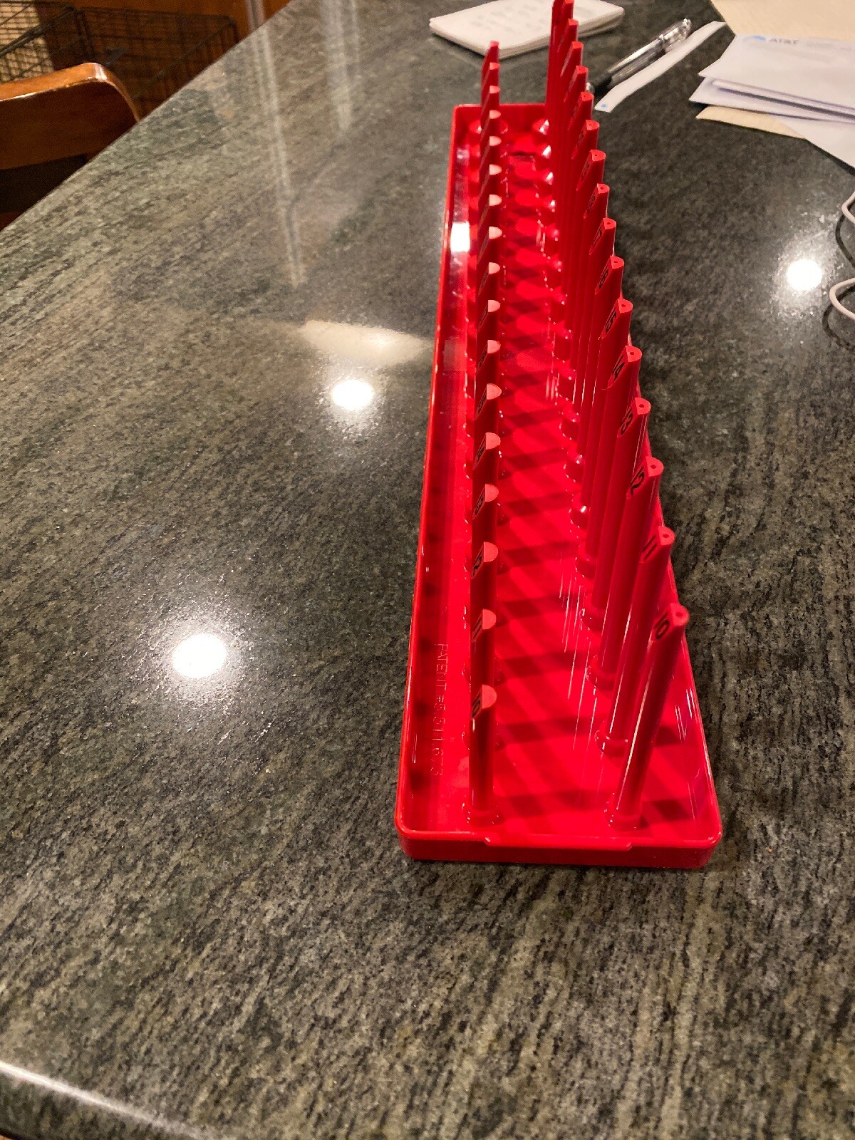 Snap On ka12metrd 1/2"  2 row post tray red 10-27mm