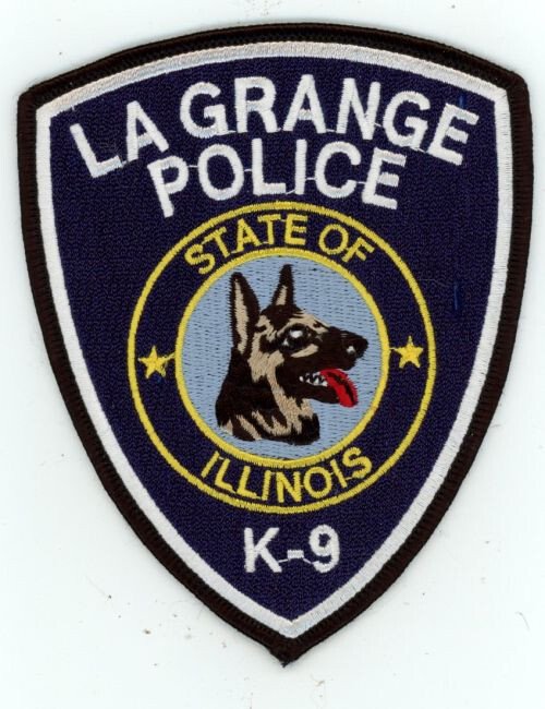 ILLINOIS IL LA GRANGE POLICE K-9 NICE SHOULDER PATCH SHERIFF
