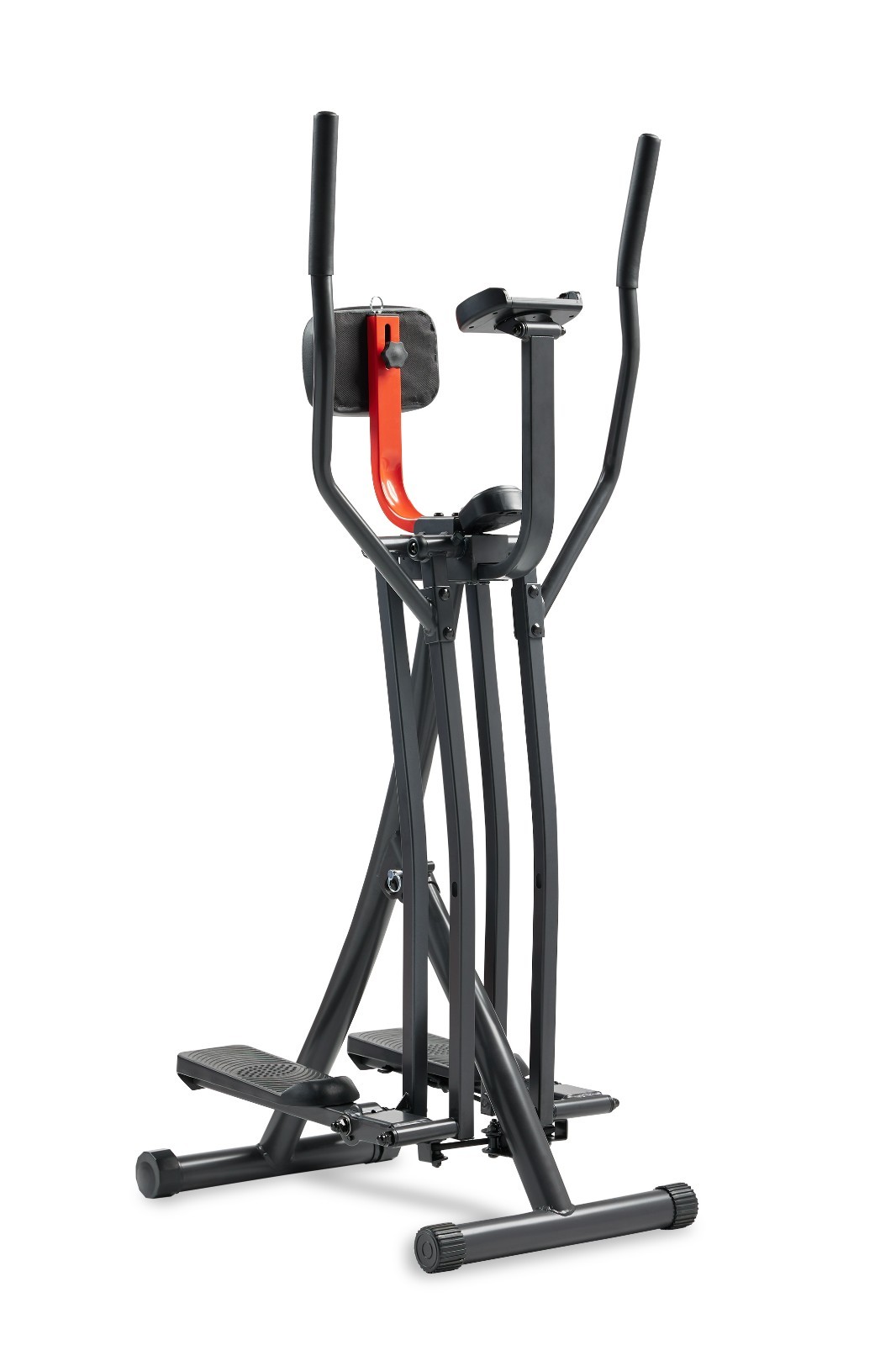 Smart Foldable Air Walk Elliptical Ski Glide Cross Trainer Adjustable Resistance