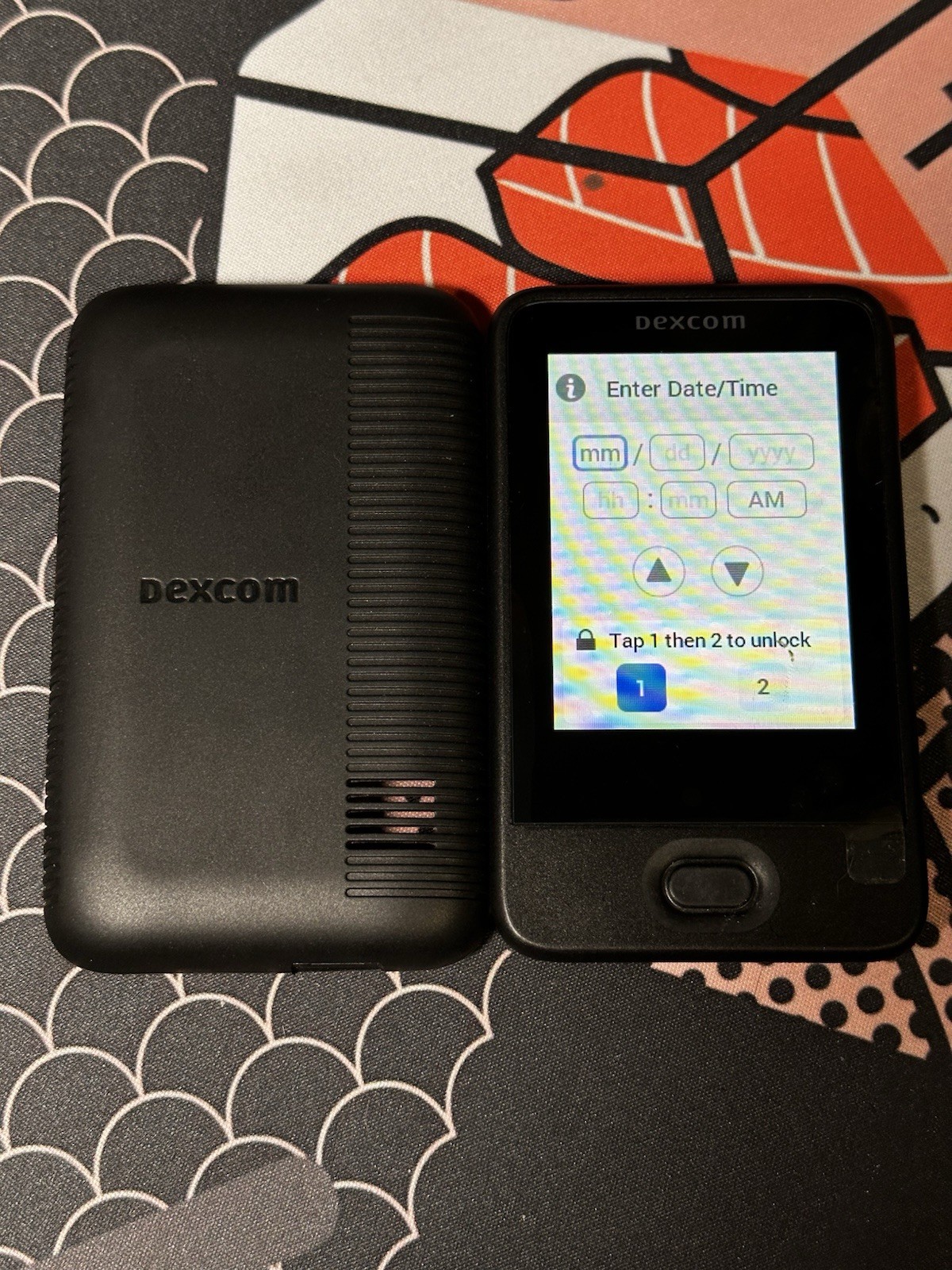 Dex Com G6 Digital Receiver - Black with Case
