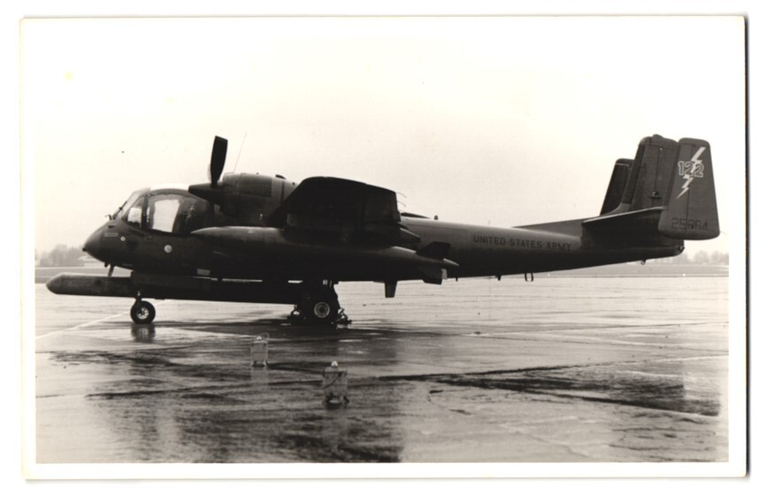 Photography Two-Engine Aircraft of the US Army Identification 25964