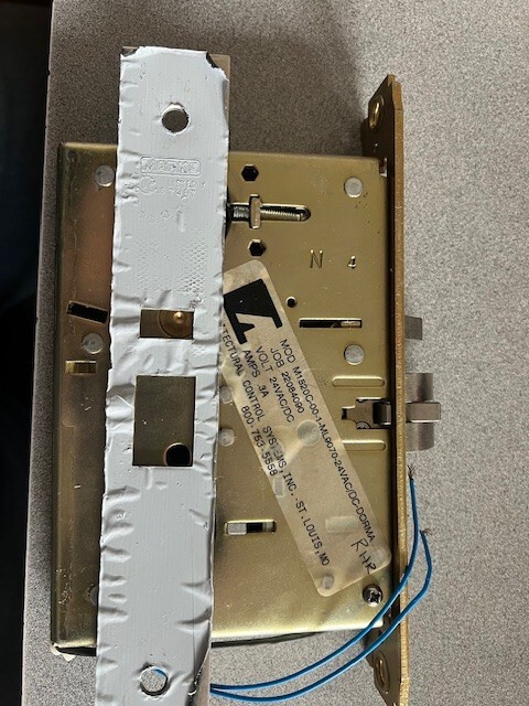 DORMA - ACSI M1520 -1- ML9070-24VAC/DC RHR FAIL SECURE (POWER UNLOCK) W/32D FP