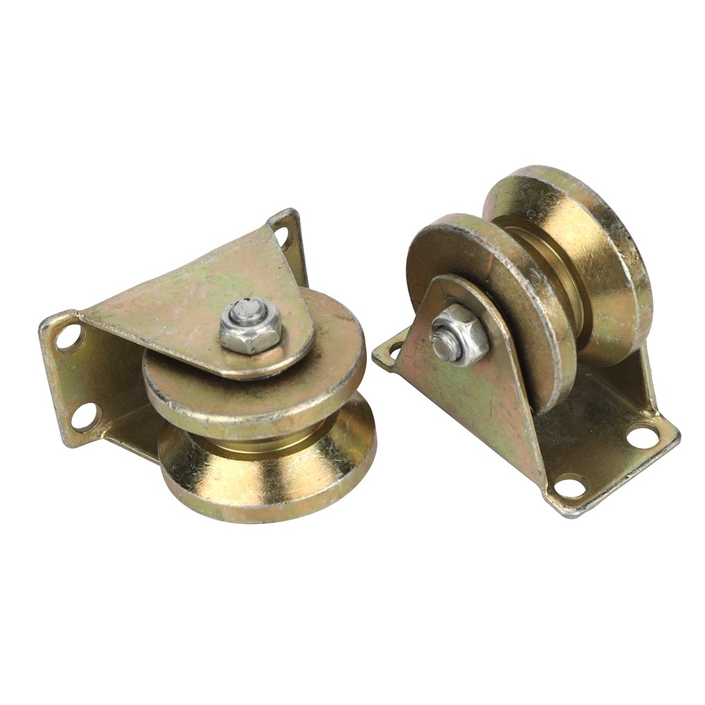 2PCS Sliding Gate Roller Replacement Smooth Operation For Various Gates