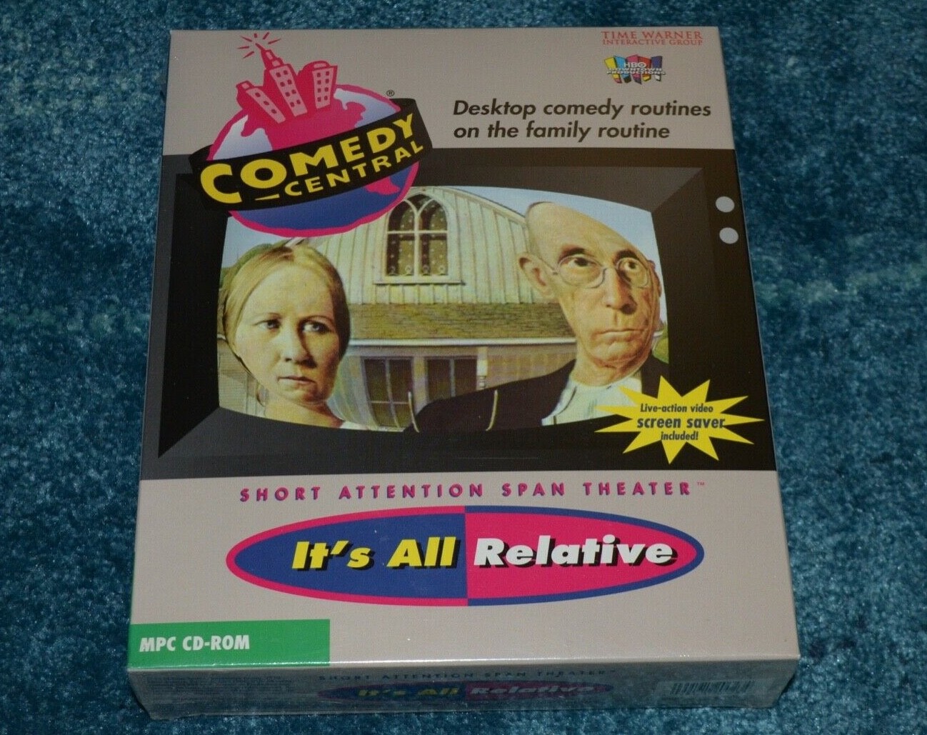 Comedy Central Short Attention Span Theater~It's All Relative~SEALED/NEW