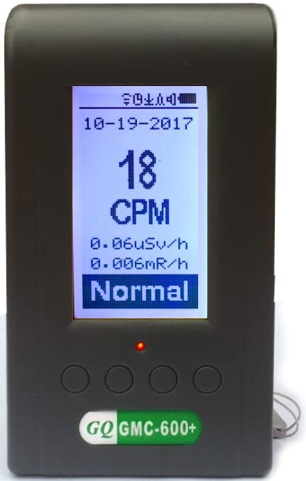 GQ GMC-600 Plus Geiger Counter Radiation Detector  Alpha Beta Gamma X-ray