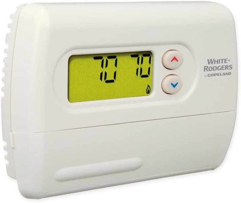 User-Friendly Emerson Thermostat - Non-Programmable for Single-Stage Systems