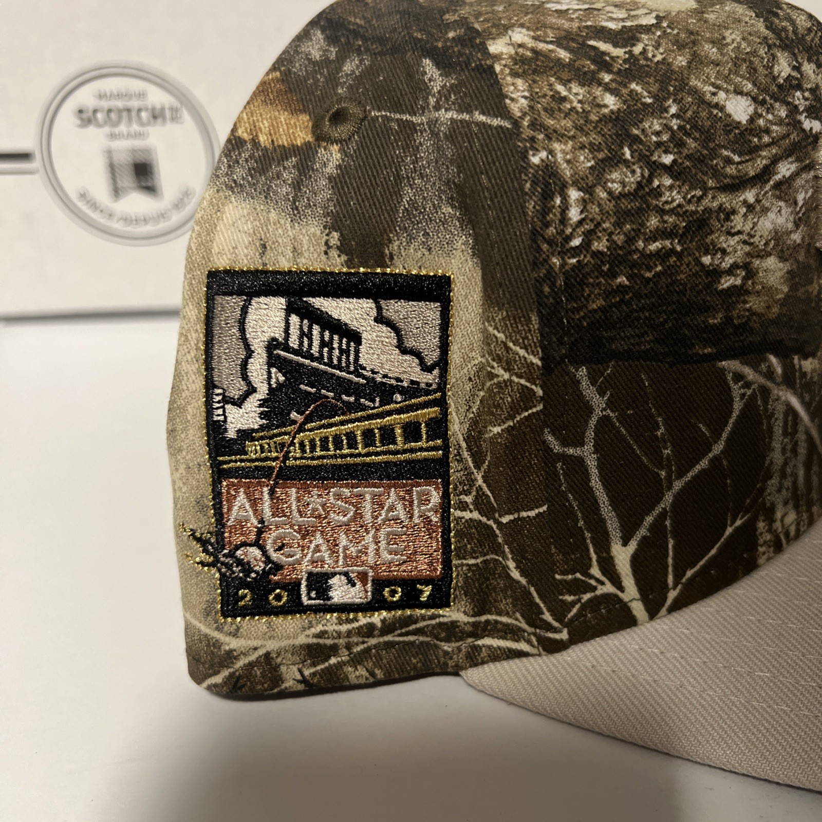 New Era SF Giants ASG Patch REAL TREE CAMO 9FIFTY A-Frame Snapback Hat