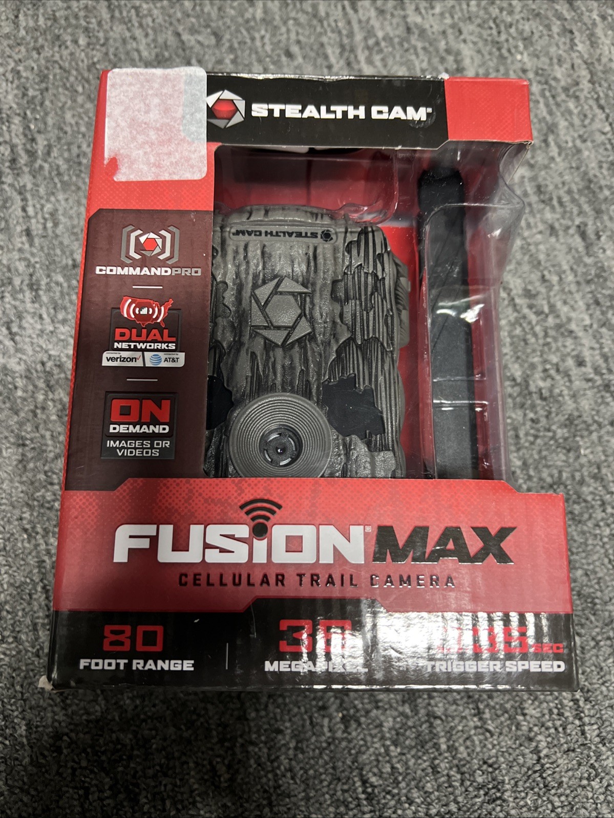 Stealth Cam 36MP Fusion Max Cellular Trail Camera with 80 Feet Range .35 Sec
