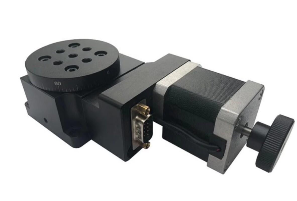 ElectElectric Rotary Table Electric Indexing Disc Precision Angle Table Divider