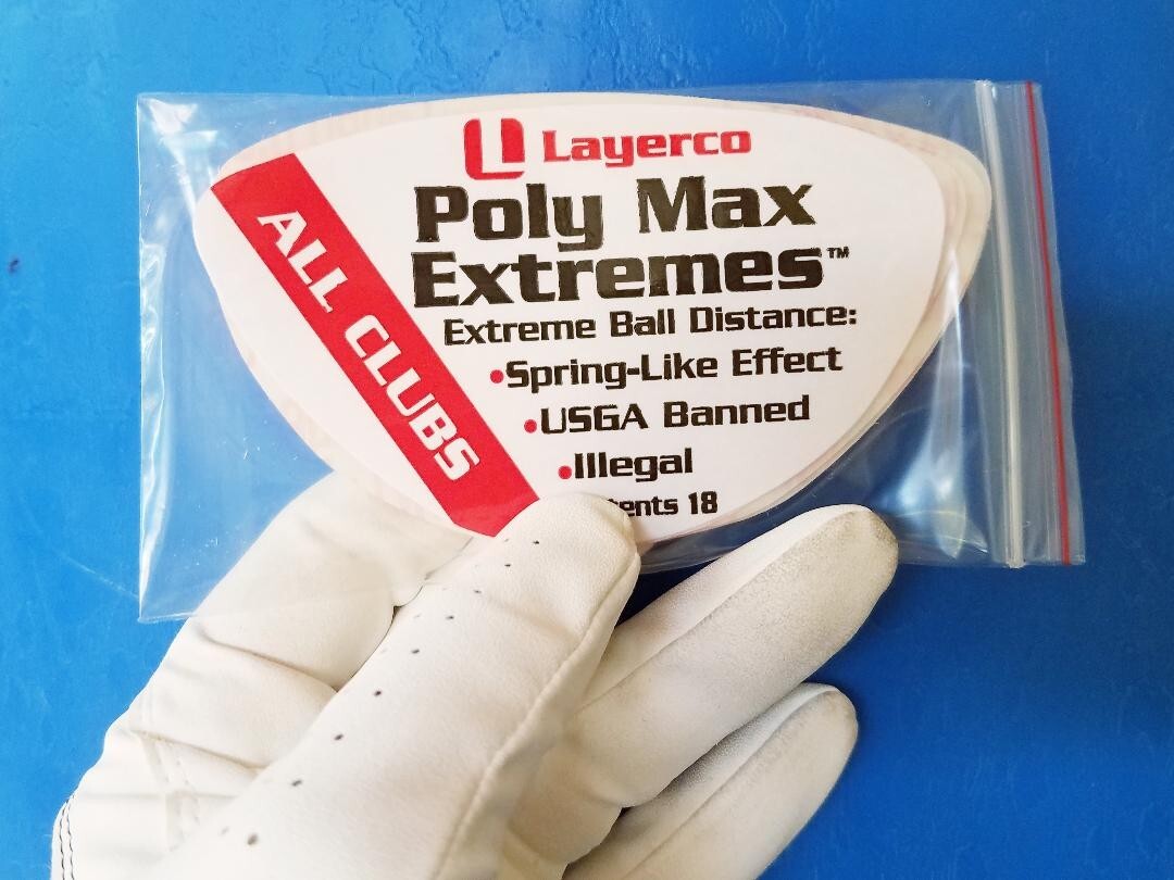 Illegal golf product Poly Max Extremes banned for Callaway Epic Flash drivers