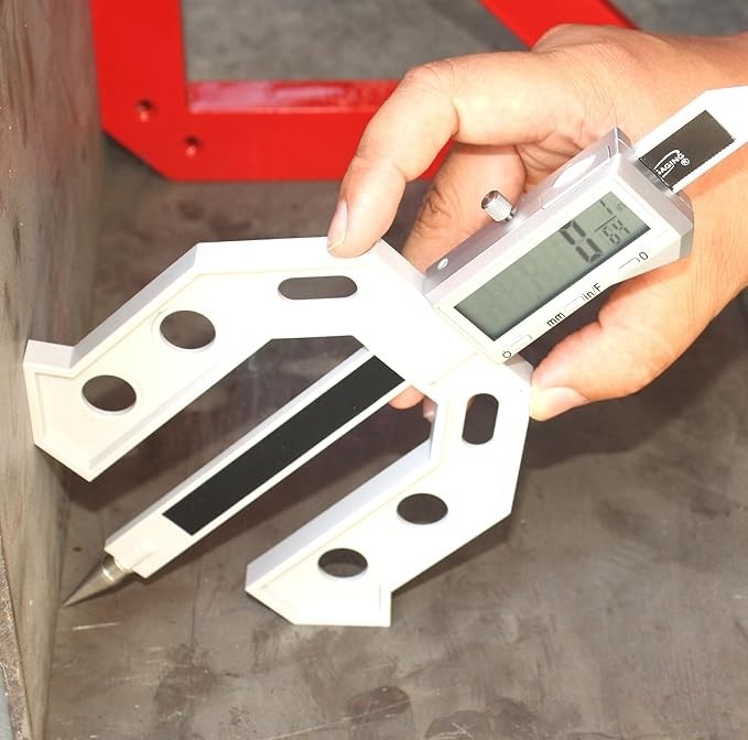 iGaging Digital Height Gauge 6" Electronic Depth Router Table Saw Weld Set Up