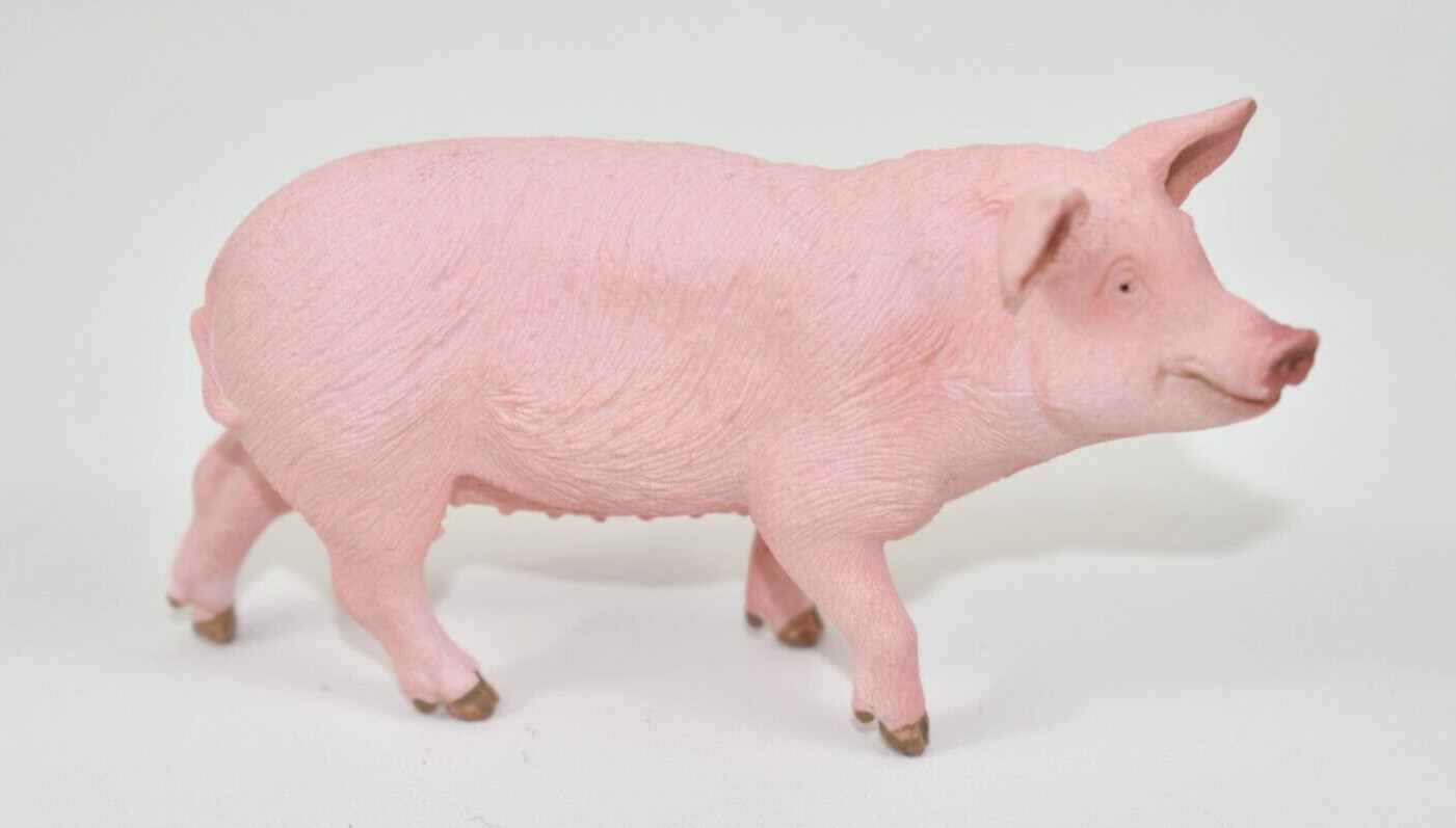 Schleich Pink Sow Pig Show Hog 2014 Toy Farm Animal Figure 13782