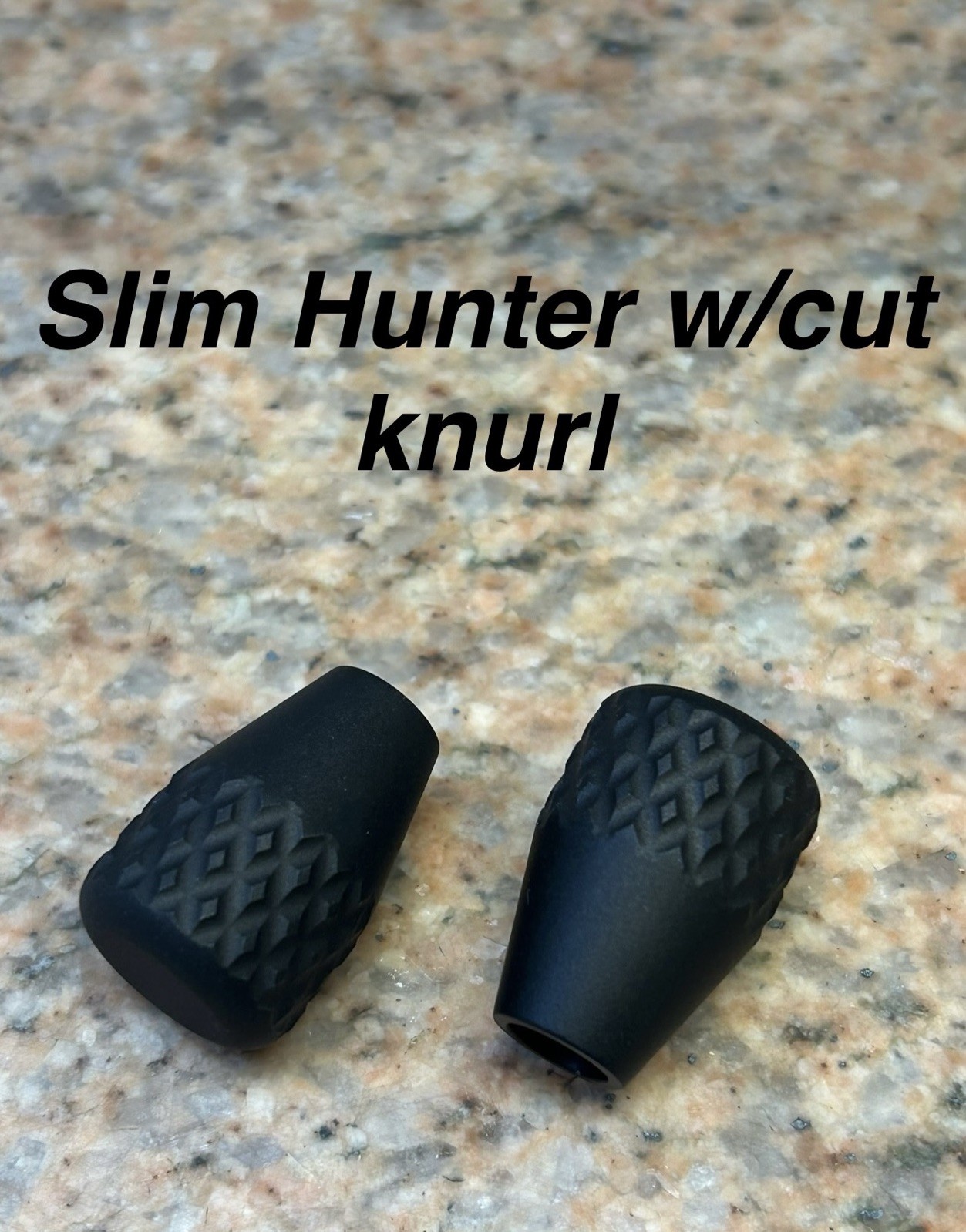 Slim Hunter Bolt Knob w/knurl, Remington 700, Ruger,  Shooting, 5/16-24 Threads