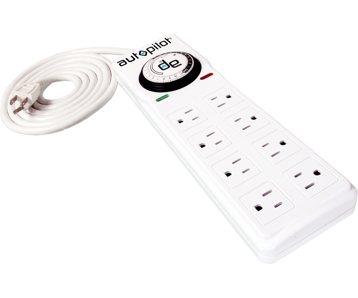Autopilot Surge Protector / Power Strip with 8 outlets  timer
