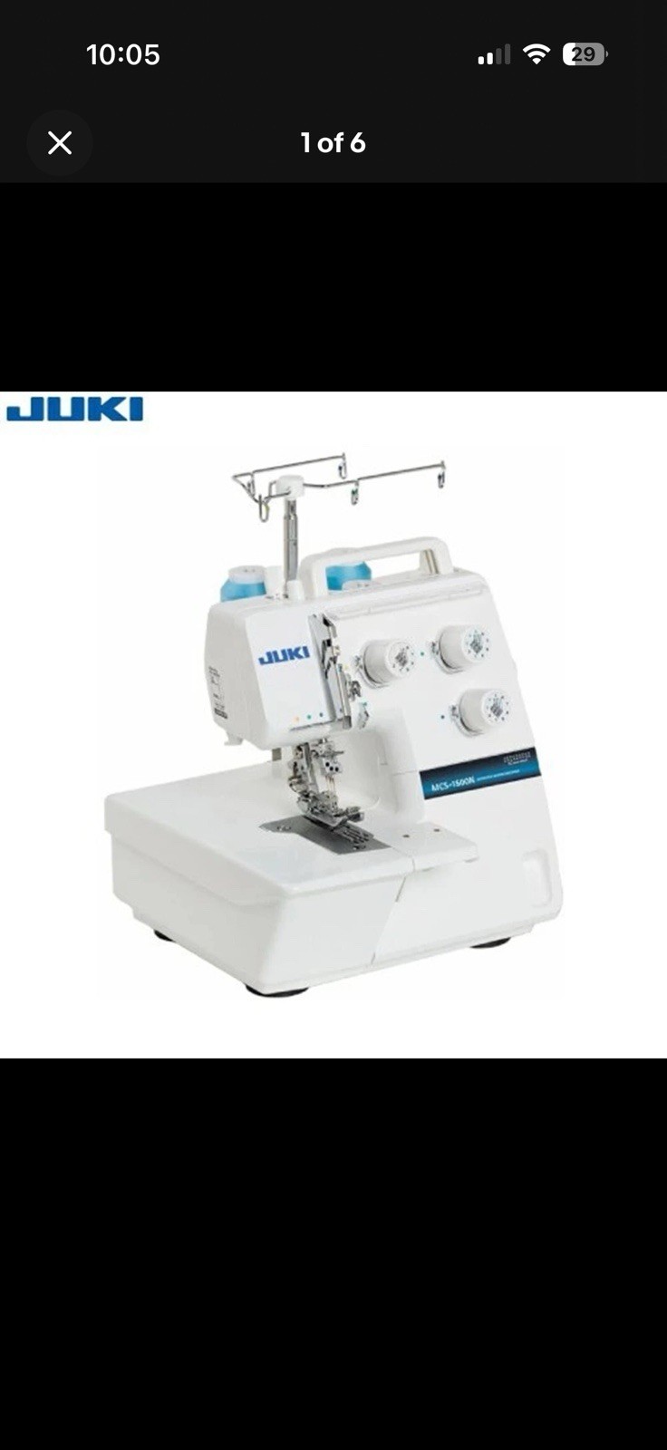 Juki MCS-1500N CHAINSTITCH &COVERSTITCH Machine