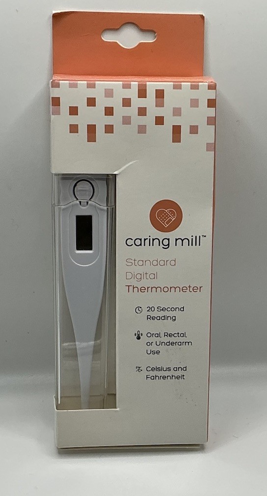 CARING MILL STANDARD DIGITAL THERMOMETER NEW