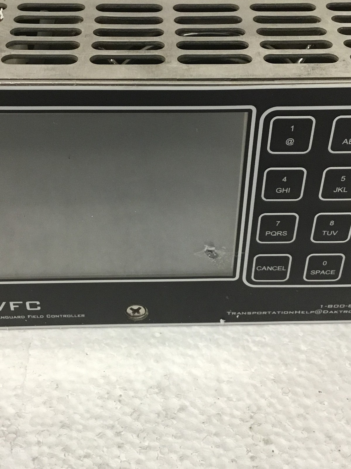 Daktronics S-1241 Vanguard Field Controller VFC 4" LCD Display FREE SHIP READ