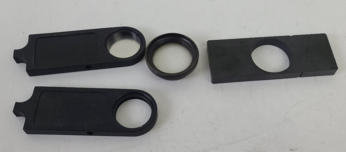 Misc Lot of Microscope Pieces Slides