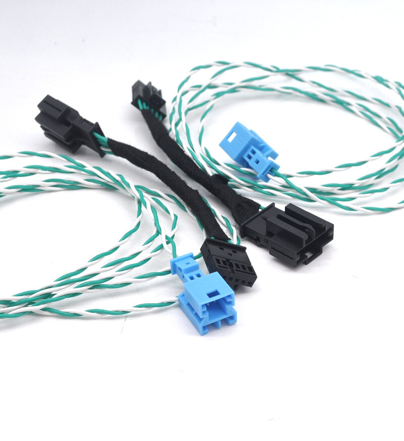 Retrofit LED splitter Door Sill courtesy cable footwell For Mercedes GLA GLB AMG