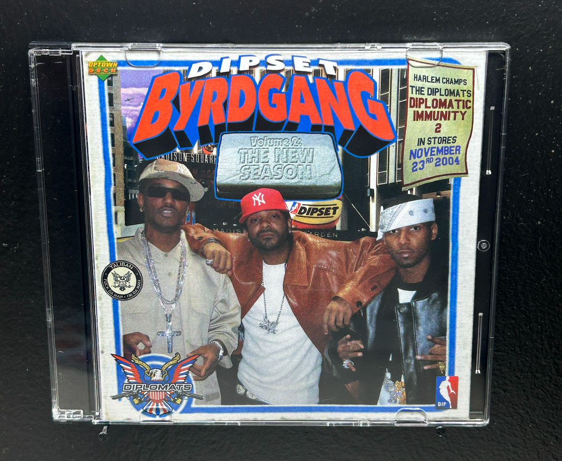 RARE DIPSET DIPLOMATS BYRDGANG VOL. 2 THE NEW SEASON NYC PROMO MIXTAPE MIX CD
