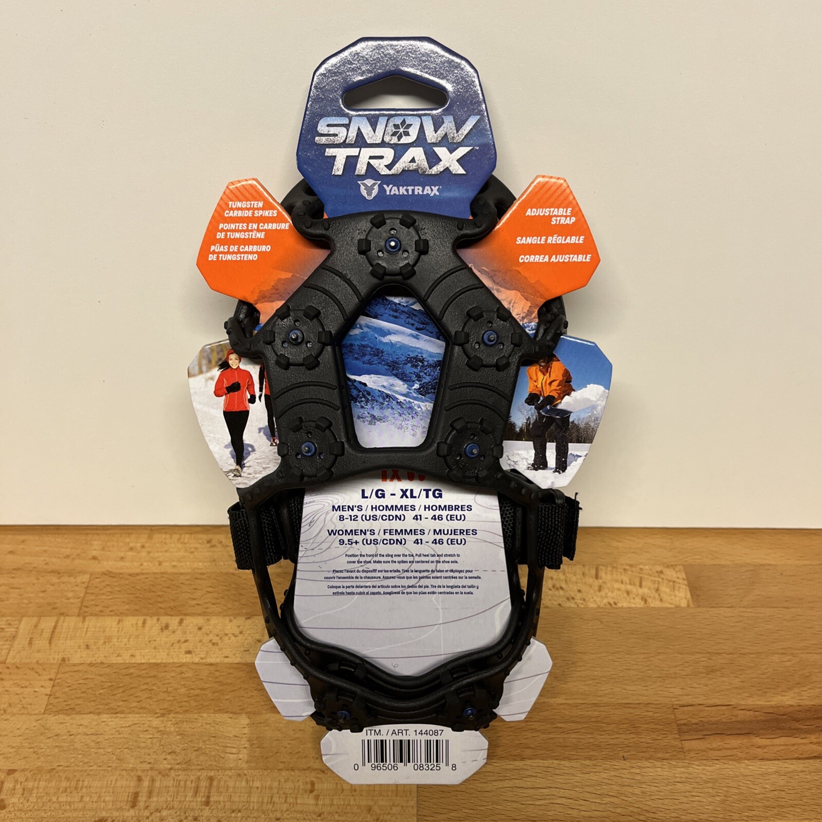 SNOW TRAX SNOW SHOES FOOT TRACTION SNOW ICE SIZE L/XL  MEN'S 8-12 WOMEN'S 9.5 +