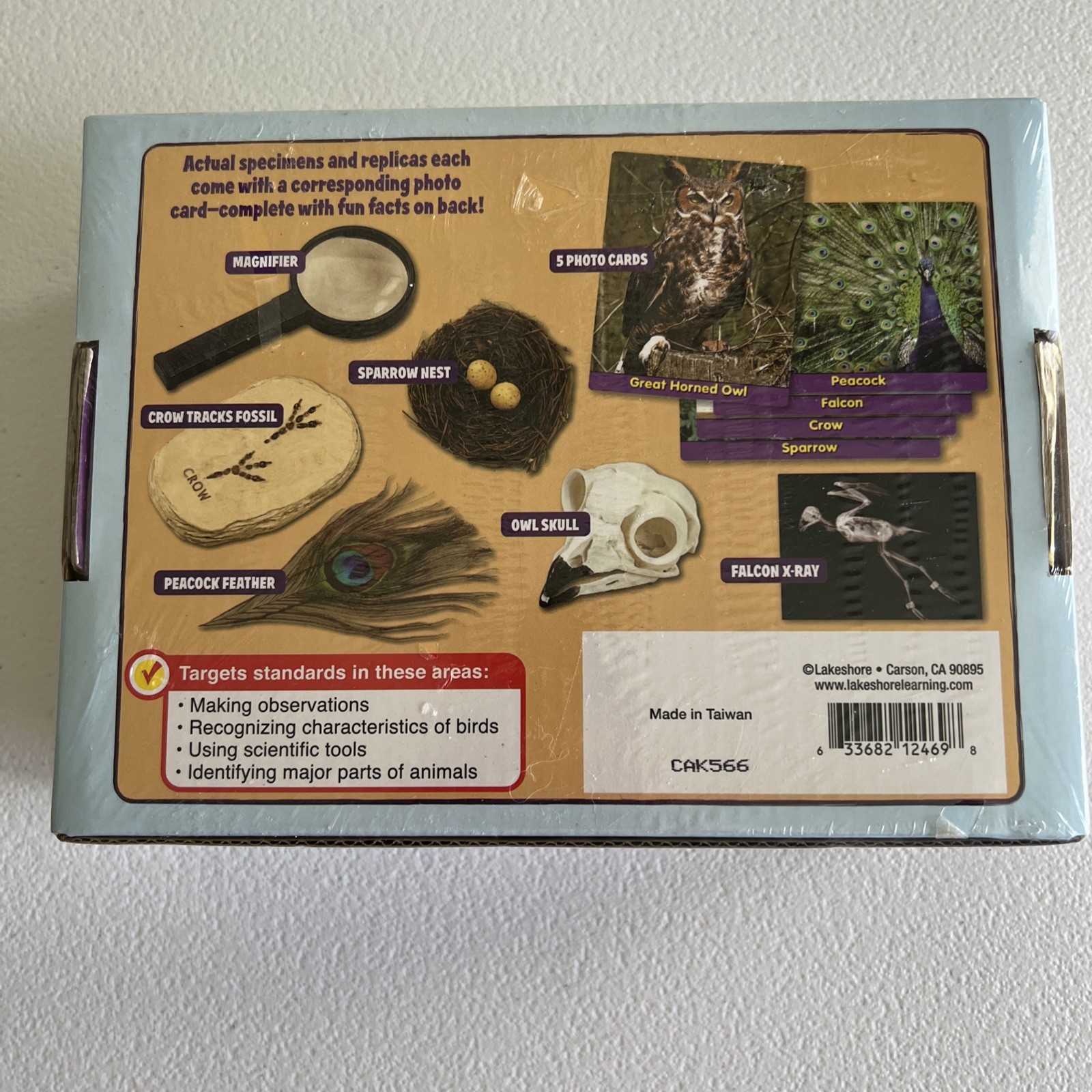 Lakeshore Hands On Science Specimen Center Mammals Sealed