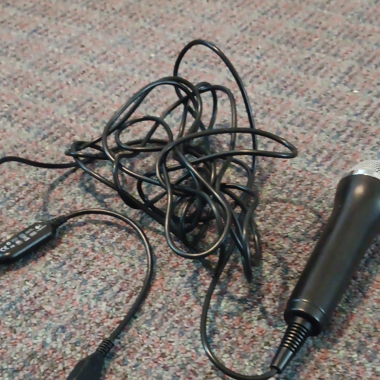 Rock Band USB Wired Handheld Karaoke Microphone, Wii Untested